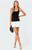 Edikted Women's Contrast Bubble Skirt Ribbed Mini Dress - 0870609690223