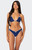 Edikted Women's Golden Ruffle Edge Triangle Bikini Top - 0825609690036