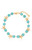 Ettika Women's Starfish & Turquoise Beaded Anklet - 0656603130251