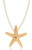 Ettika Women's Starfish Statement Pendant Necklace - 0656603130255