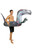 Pool Candy Men's Inflatable 42" Velociraptor Pool Tube - 0685600420104