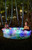 Pool Candy Men's Tropical Palms Illuminated LED Pool with Bluetooth Speaker - 0685600420110