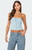 Edikted Women's Lacey Knit Tube Top - 0712609690198
