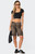 Edikted Women's Leopard Low Rise Denim Bermuda Shorts - 0829609690021