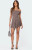 Edikted Women's Tala Belted Off Shoulder Mini Dress - 0870609690248
