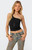 Edikted Women's Belted One Shoulder Top - 0712609690221