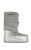 AZALEA WANG Women's Karmela Silver Flatform Snow Booties - 0580611590037