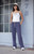 John Galt Women's Navy Autumn Tie Baggy Sweatpants - 0844601600300