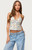 Edikted Women's Embroidered Sequin Backless Top - 0731609691284