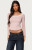 Edikted Women's Emmery Lacey Boat Neck Top - 0731609691308