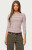 Edikted Women's Avigyle Striped Boat Neck Top - 0731609691319