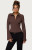 Edikted Women's Pinstripe Tailored Button Up Shirt - 0731609691322