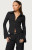 Edikted Women's Pinstripe Tailored Button Up Shirt - 0731609691322