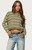 Edikted Women's Shelby Striped Polo Sweater - 0740609690257