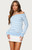 Edikted Women's Lori Striped Off Shoulder Sweater - 0740609690258