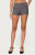 Edikted Women's Riya Pinstripe Tailored Micro Shorts - 0821609690320