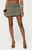 Edikted Women's Janah Asymmetric Fold Over Mini Skort - 0840609690524