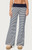 Edikted Women's Meggy Striped Fold Over Pants - 0850609690125