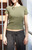 John Galt Women's Green Loreen Short Sleeve Top - 0704601601750