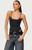 Edikted Women's Georgey Rhinestone Bodysuit - 0731609691328