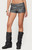 Edikted Women's Houston Faux Leather Cargo Shorts - 0821609690330