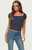 Edikted Women's Stefania Polka Dot Top - 0731609691075