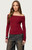 Edikted Women's Rebekka Grommet Off Shoulder Top - 0731609691384