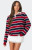 Edikted Women's Hanna Striped Collared Shirt - 0751609690029