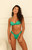 Dippin' Daisy's Women's Christina Tie Bandeau Bikini Top - 0825603600277