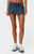Edikted Women's Asymmetric Denim Wrap Skort - 0840609690235