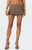 Edikted Women's Side Bow Pleated Mini Skort - 0840609690243