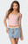 Edikted Women's Tiana Henley Tank Top - 0712609690279