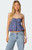 Edikted Women's Serina Strapless Bubble Top - 0712609690281