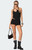Edikted Women's Phoebe Textured Knit Shorts - 0829609690027