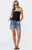Edikted Women's Tomi Distressed Denim Mini Skirt - 0840609690249