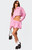 Edikted Women's Hila Pinstripe Bubble Mini Skirt - 0840609690254