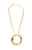 Ettika Women's Open Circle Statement Necklace - 0656603130295