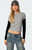 Edikted Women's Lucine Layered Long Sleeve T-Shirt - 0702609690083