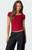 Edikted Women's Javi Cowl Neck Top - 0731609690621