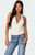 Edikted Women's Willow Textured Halter Top - 0731609690630