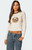Edikted Women's Leopard 8 Long Sleeve T-Shirt - 0702609690091
