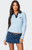 Edikted Women's Contrast Bow Polo Top - 0702609690095