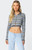 Edikted Women's Giulia Stripey Ribbed Knit Top - 0731609690657