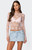 Edikted Women's Lise Sheer Lace Top - 0731609690680