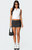Edikted Women's Tiffany Pinstripe Mini Skort - 0840609690269