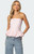 Edikted Women's Everlee Bubble Hem Corset - 0731609690712