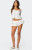 Edikted Women's Teddy Waffle Shorts - 0821609690153