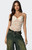Edikted Women's Strappy Sheer Lace Bodysuit - 0870609690294