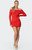 Edikted Women's Evi Fold Over Knit Mini Dress - 0870609690301