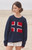 John Galt Women's Nico Flag Sweater - 0796601600152